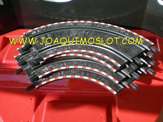 scalextric compact 4 curvas interiores 90º